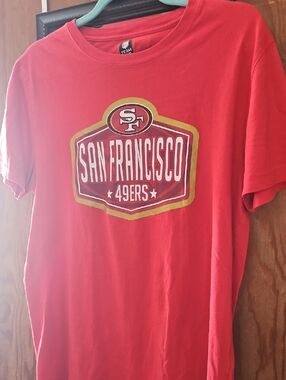 NFL San Francisco 49ers Red Short Sleeve Tee